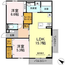 矢野駅 徒歩10分 3階の物件間取画像